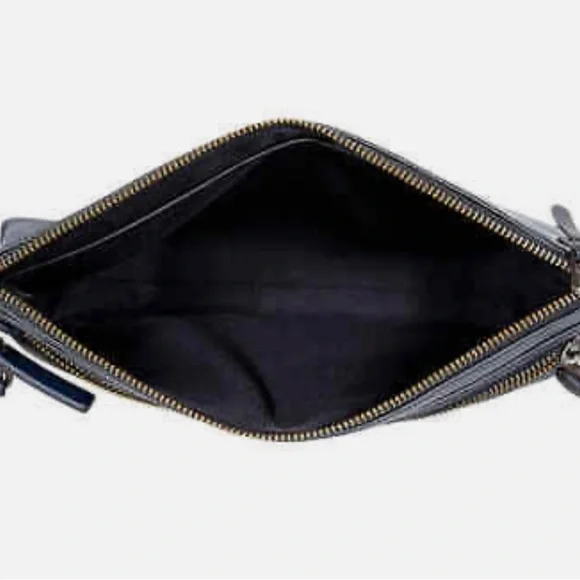 Coach Signature Canvas Blocking Academy Pouch